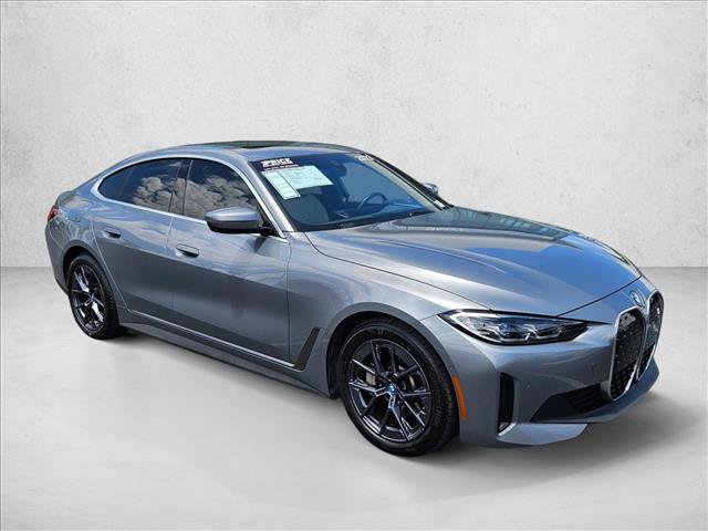 Used 2023 BMW i4 eDrive40 w/ Parking Assistance Package RWD video 3