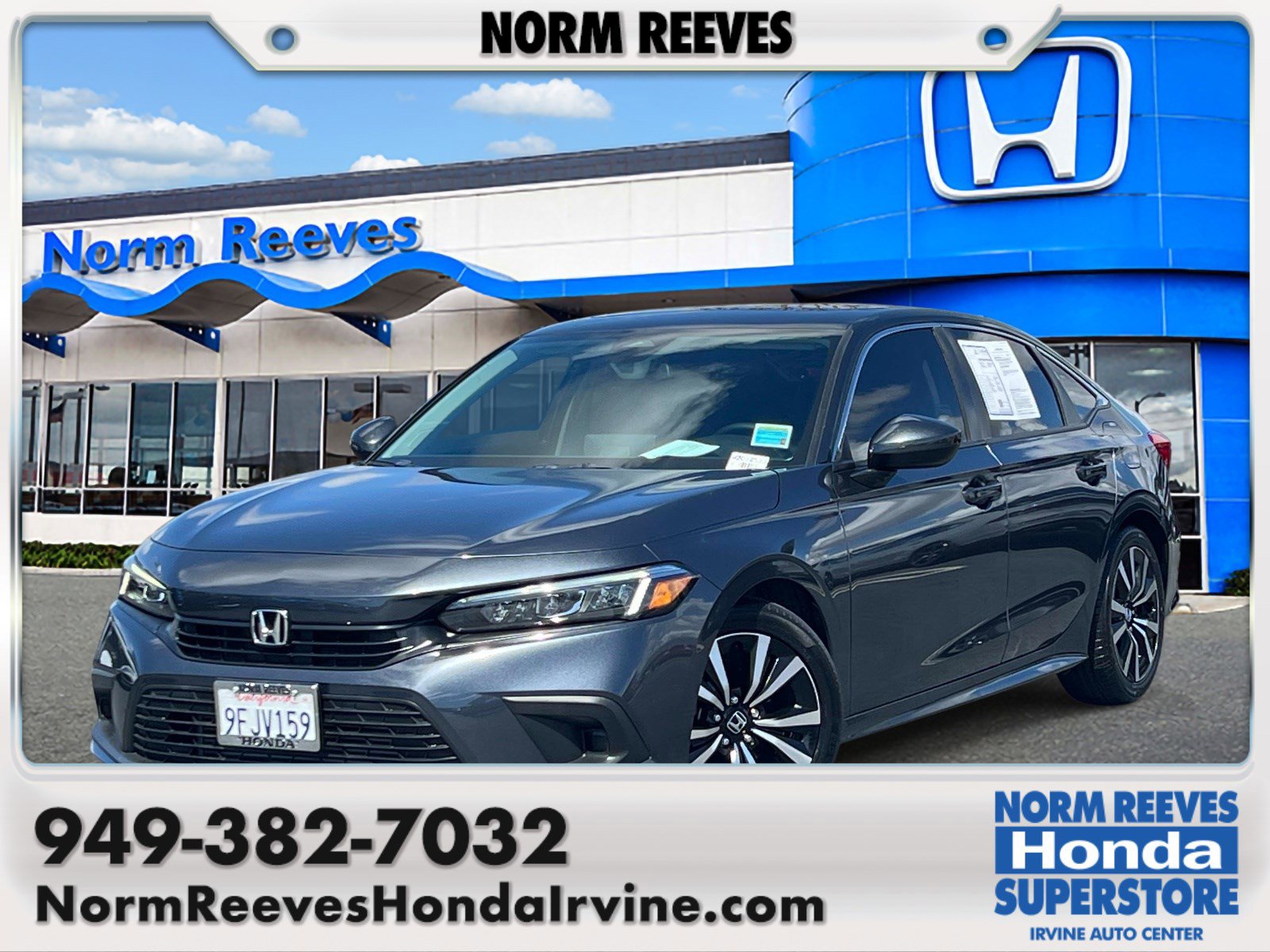 Certified 2023 Honda Civic EX image 1