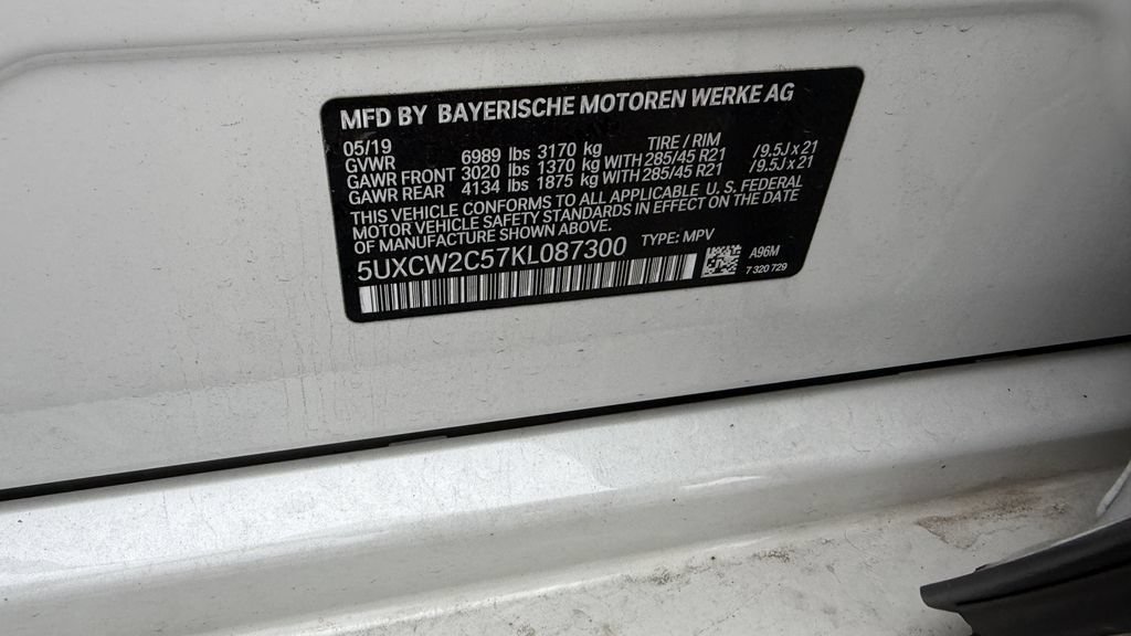 Used 2019 BMW X7 xDrive40i w/ Premium Package AWD/4WD image 6