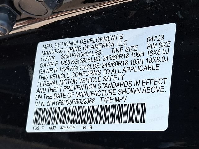 Certified 2023 Honda Passport TrailSport image 24
