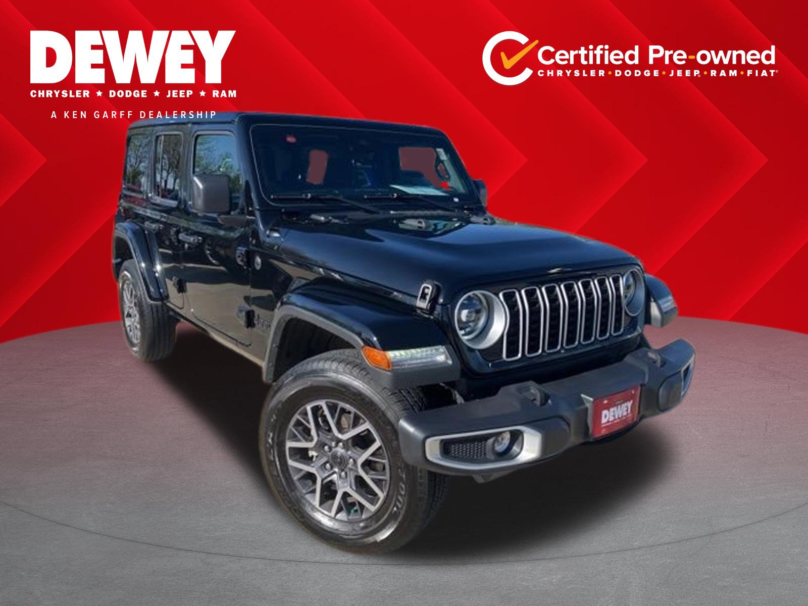 Certified 2025 Jeep Wrangler Unlimited Sahara AWD/4WD image 1