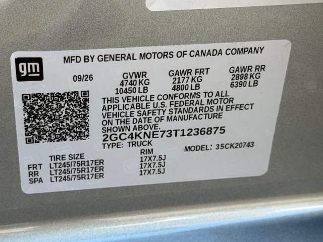 New 2026 Chevrolet Silverado 2500 LT w/ True North Edition AWD/4WD image 26