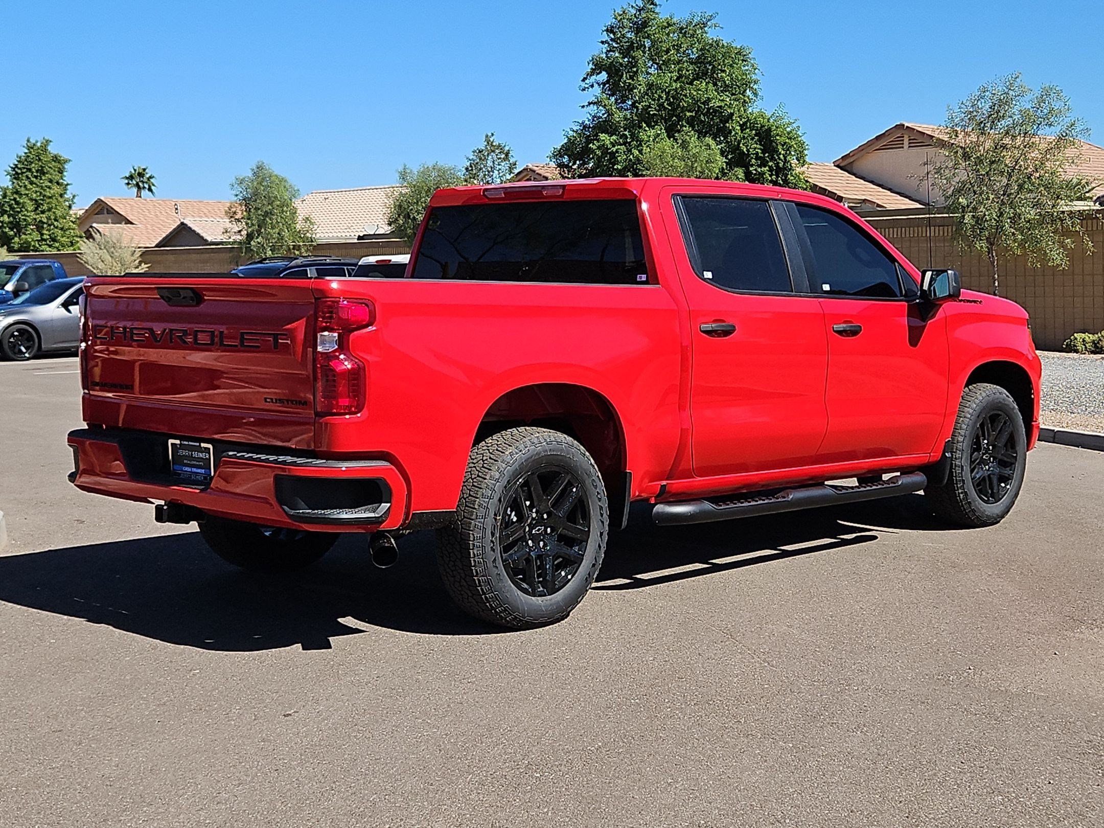 New 2026 Chevrolet Silverado 1500 Custom w/ Turbomax Blackout Package RWD image 8
