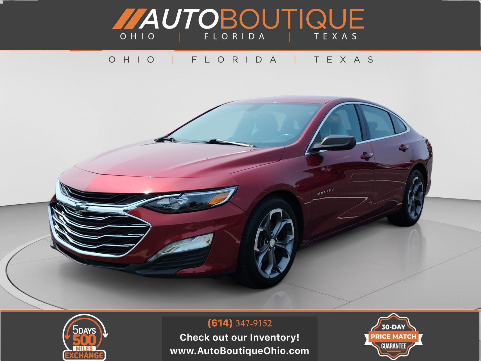 Used 2019 Chevrolet Malibu RS w/ LPO, Convenience Package 1 FWD image 1