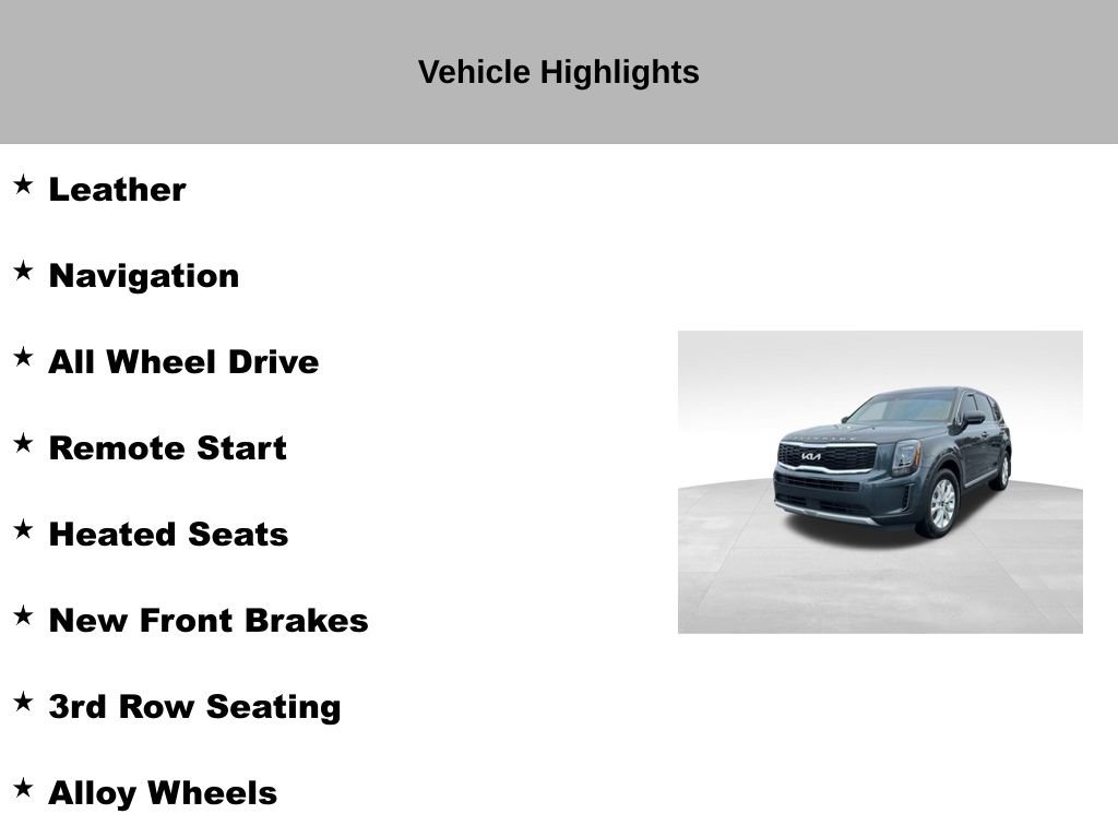 Used 2022 Kia Telluride LX image 9