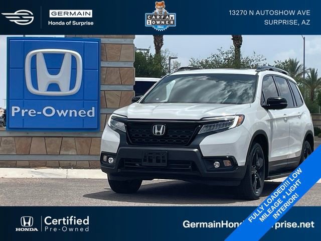 Certified 2020 Honda Passport Elite