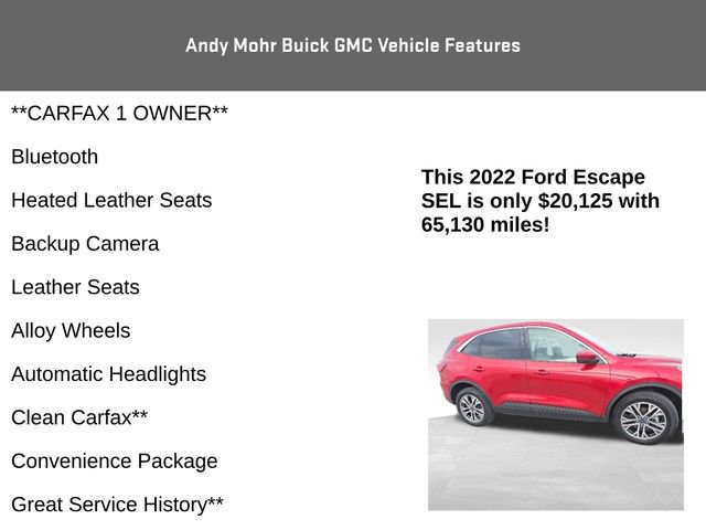 Used 2022 Ford Escape SEL w/ Technology Package AWD/4WD image 4