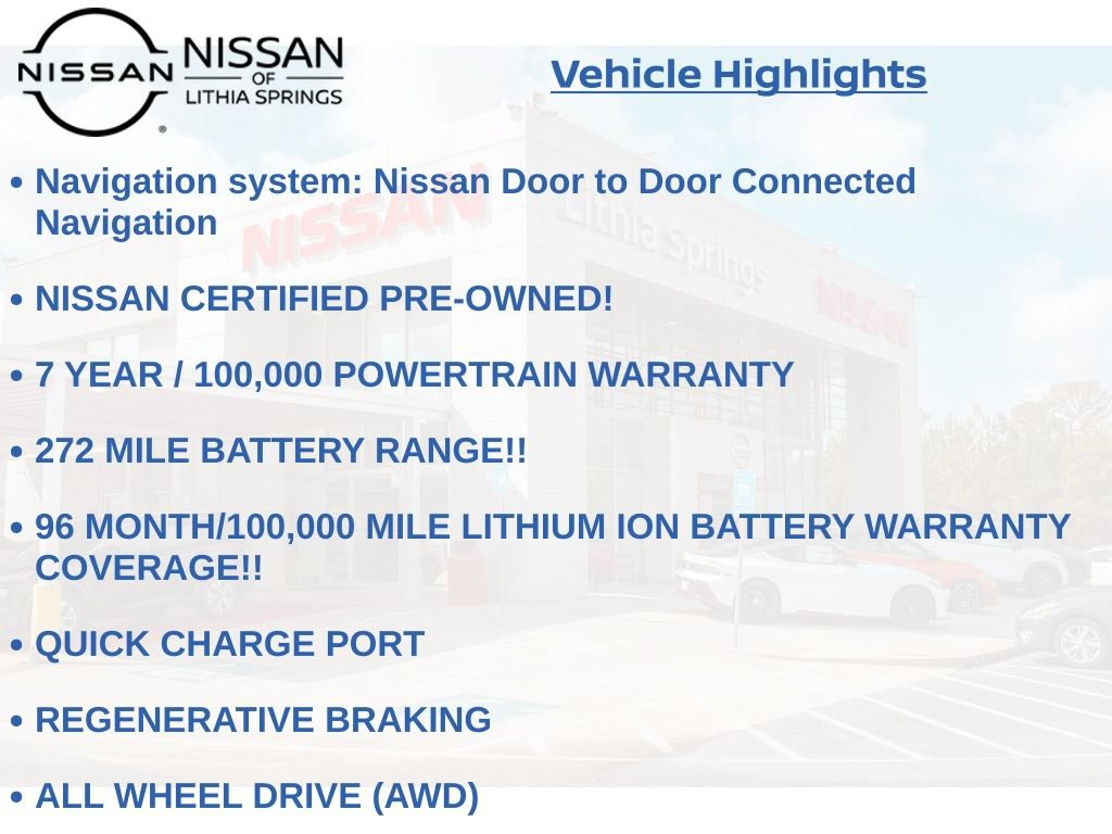 Certified 2024 Nissan Ariya AWD image 30