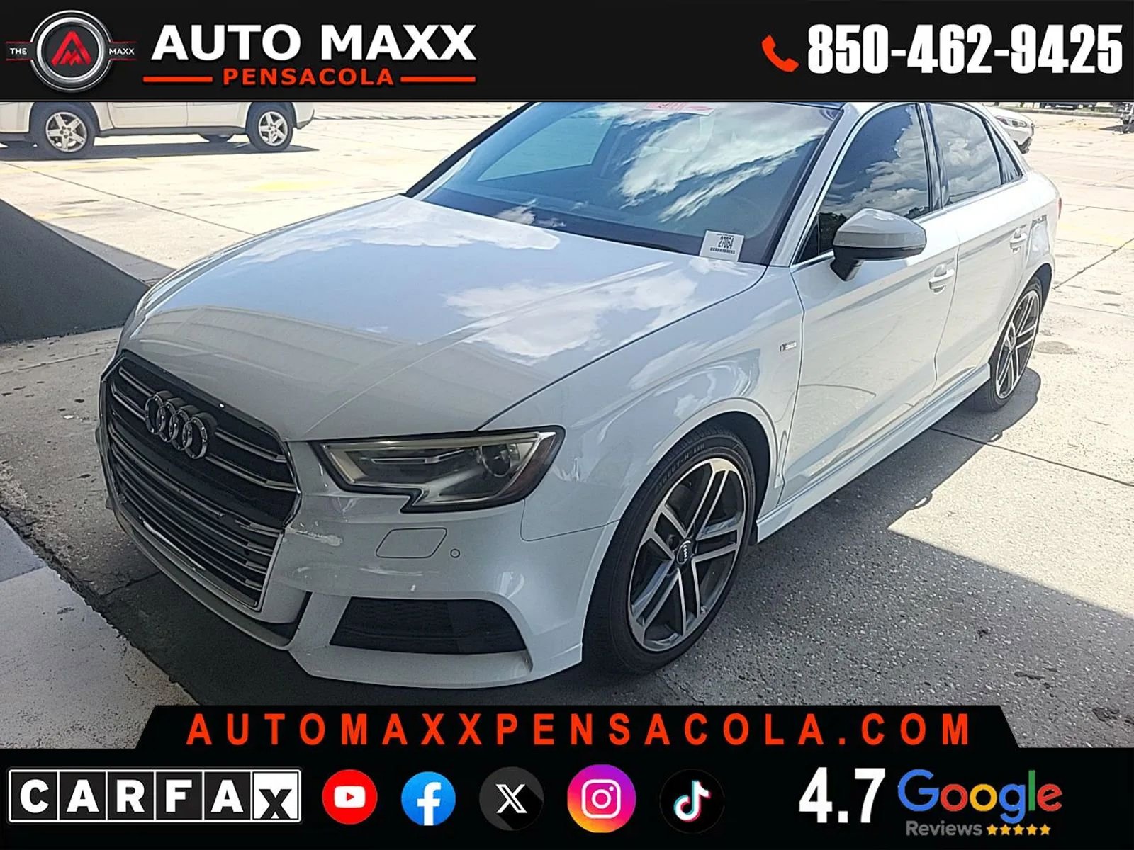Used 2017 Audi A3 2.0T Premium Plus w/ Premium Plus Package