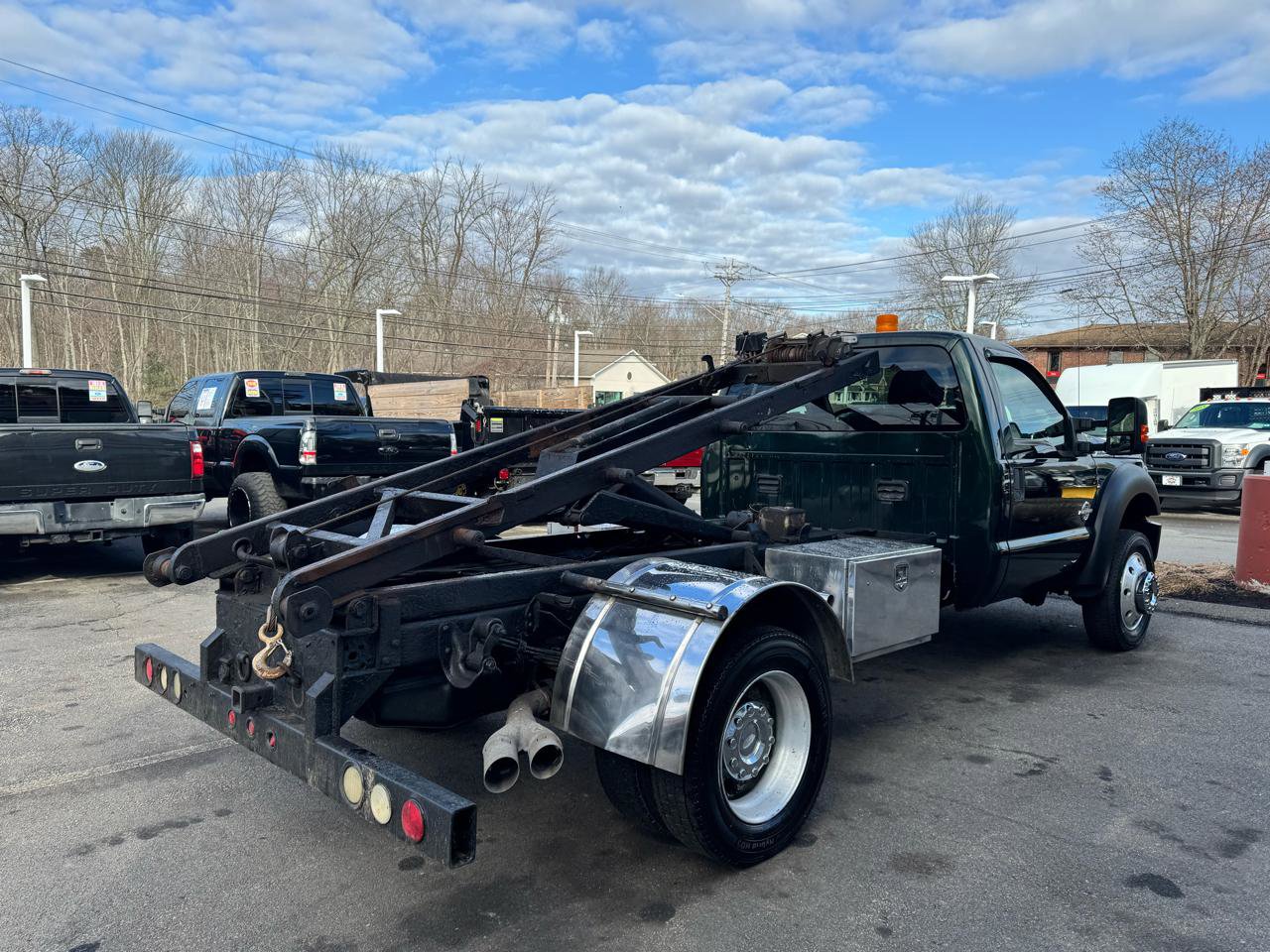 Used 2013 Ford F550 4WD XLT POWERSTROKE DIESEL SWI w/ Snow Plow Prep Pkg image 6