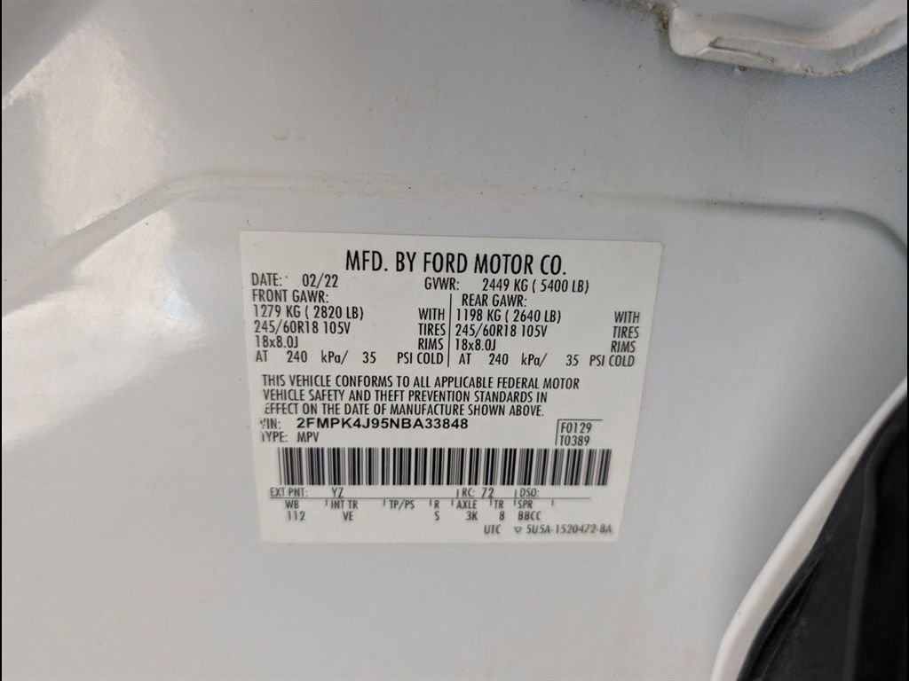 Used 2022 Ford Edge SEL image 28