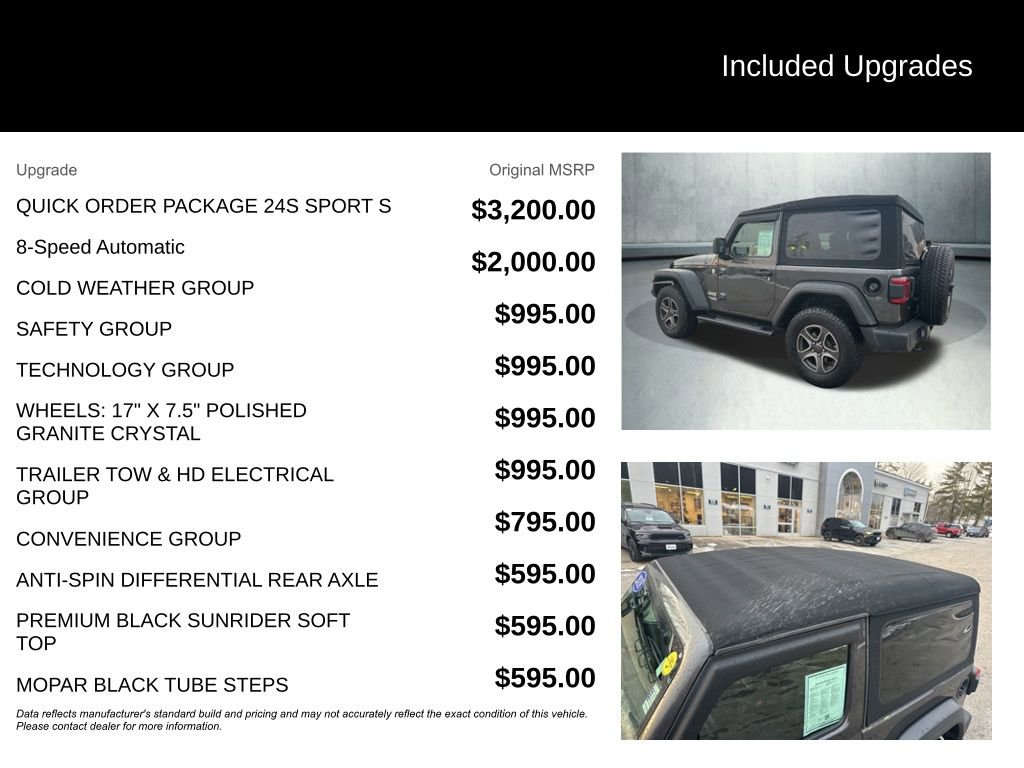 Used 2018 Jeep Wrangler Sport image 4