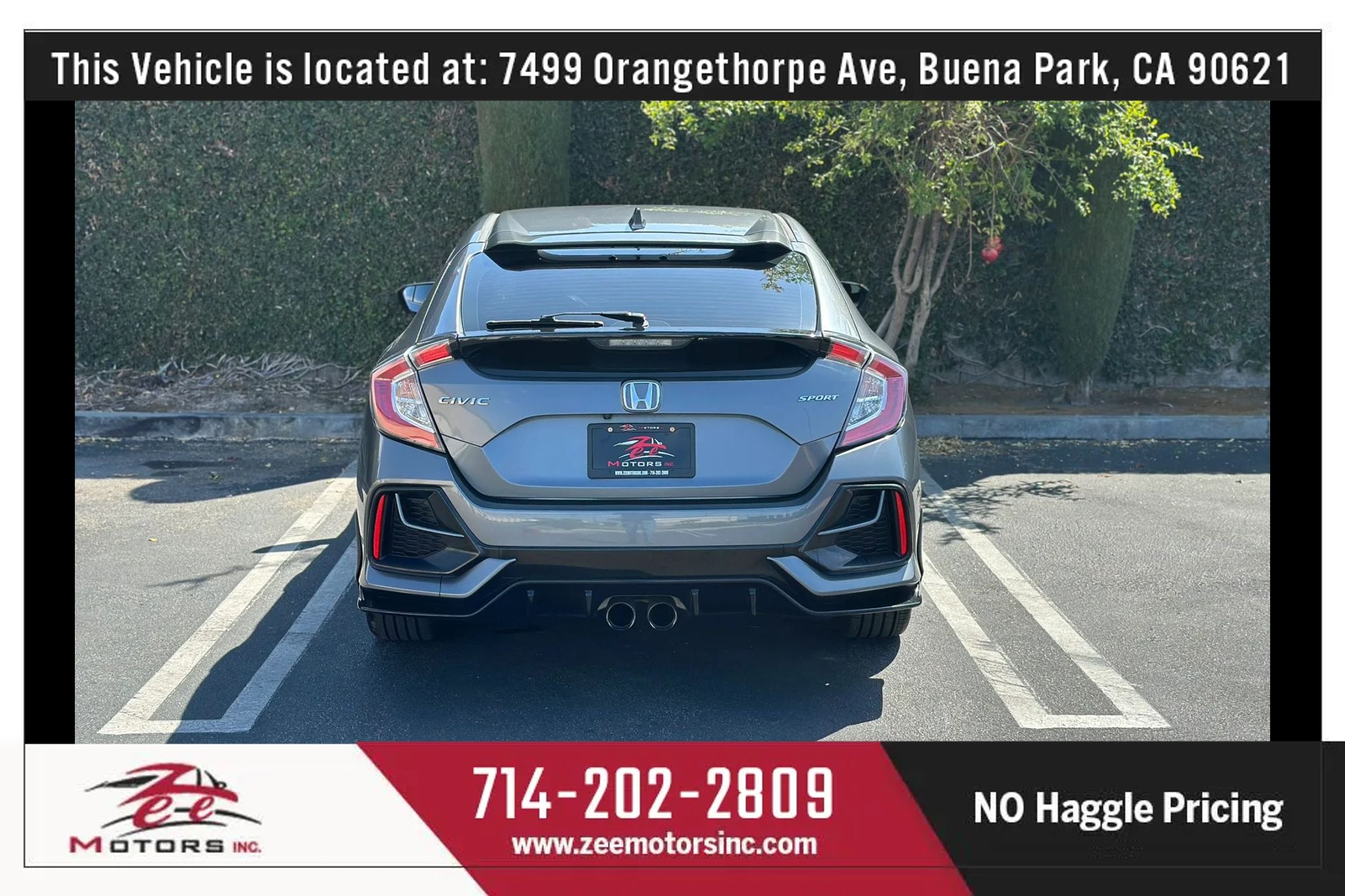 Used 2020 Honda Civic Sport image 8
