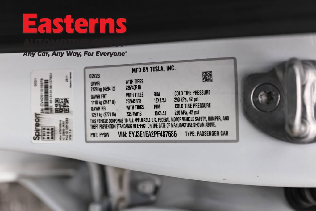Used 2023 Tesla Model 3 Standard Range image 32
