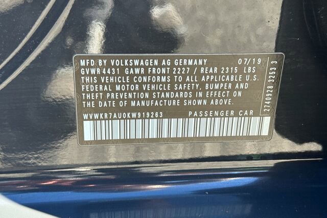 Used 2019 Volkswagen e-Golf SE w/ Driver Assistance Package image 28