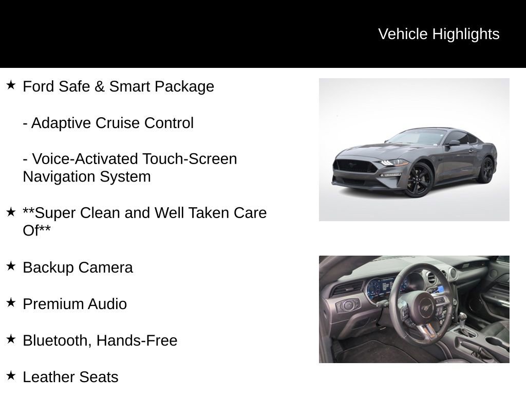 Used 2021 Ford Mustang GT Premium w/ Equipment Group 401A image 16