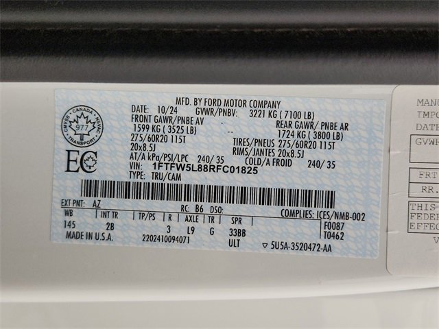 Used 2024 Ford F150 Lariat image 17