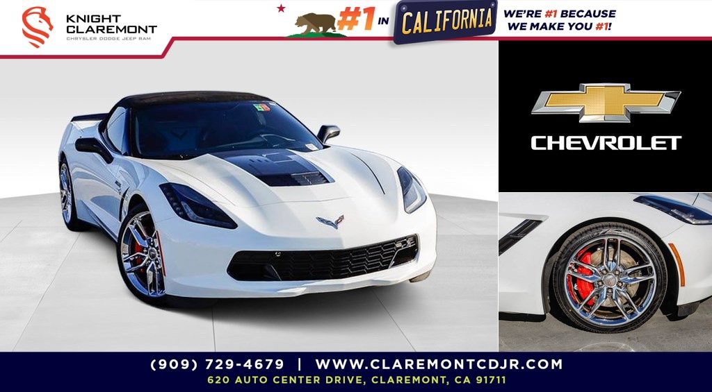 Used 2014 Chevrolet Corvette Stingray Convertible w/ 3LT Preferred Equipment Group