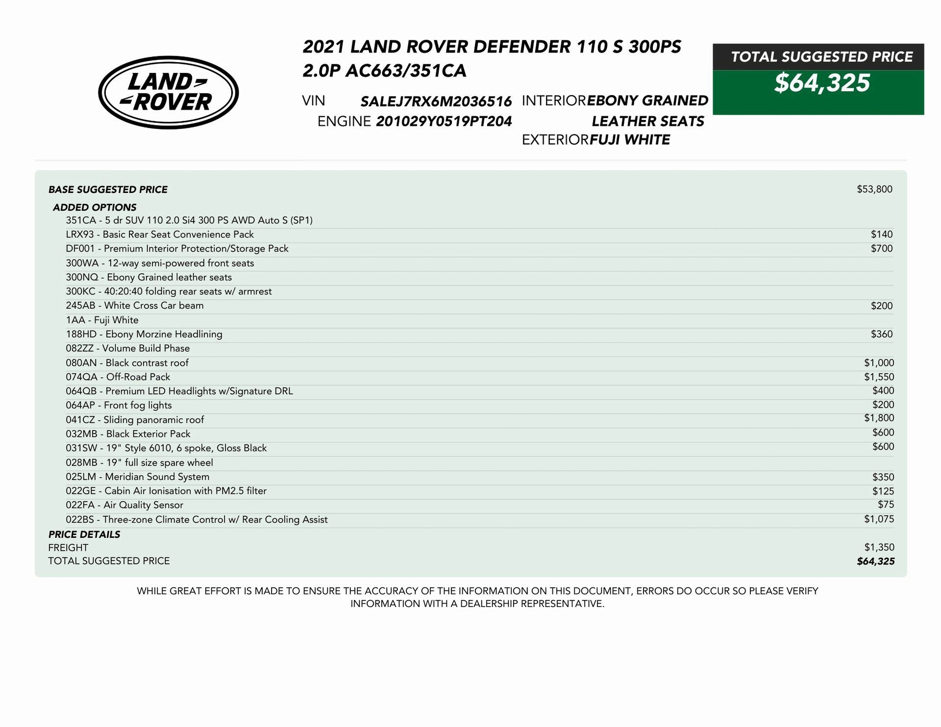 Used 2021 Land Rover Defender 110 S image 88