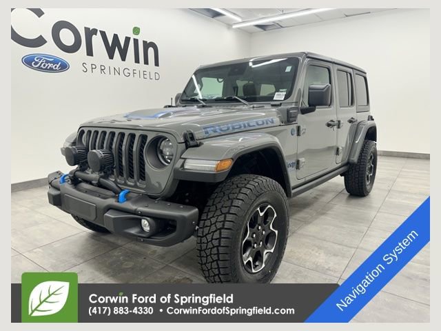 Used 2023 Jeep Wrangler Unlimited Rubicon 4xe w/ Steel Bumper Group