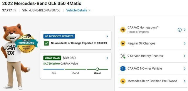 Certified 2022 Mercedes-Benz GLE 350 4MATIC image 3