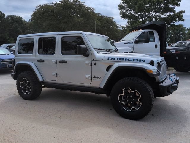 Used 2023 Jeep Wrangler Unlimited Rubicon 4xe w/ Steel Bumper Group AWD/4WD image 2