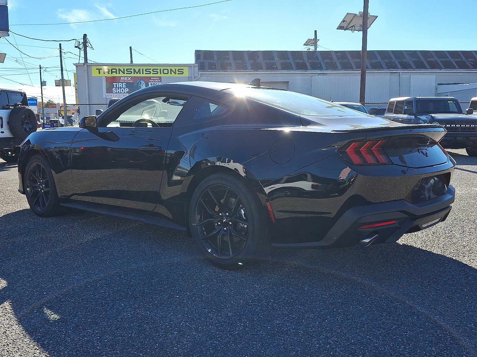 New 2026 Ford Mustang Premium w/ Mustang Nite Pony Package RWD image 4