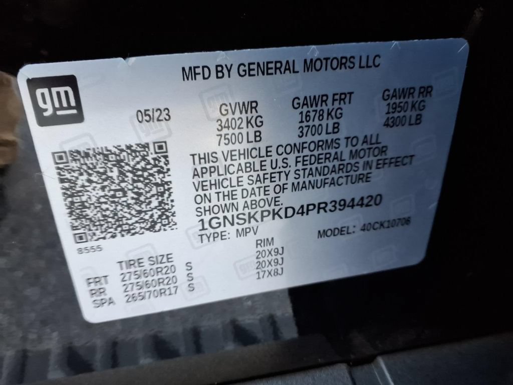 Certified 2023 Chevrolet Tahoe Z71 AWD/4WD image 24