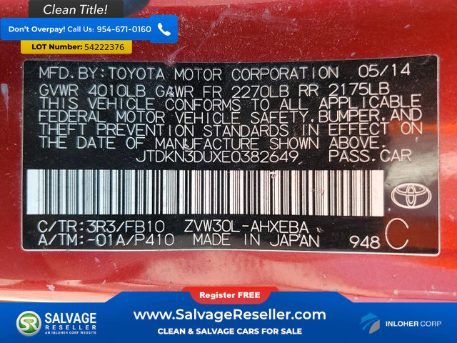 Used 2014 Toyota Prius Two FWD image 16