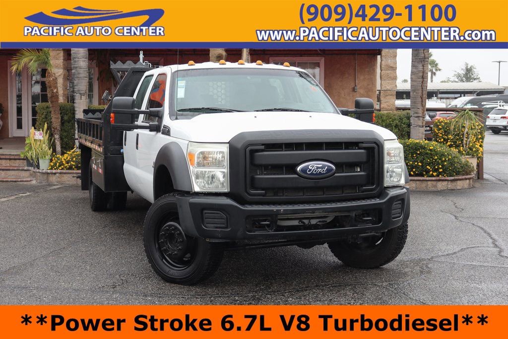 Used 2011 Ford F550 4x4 Crew Cab Super Duty w/ Payload Upgrade Pkg image 1