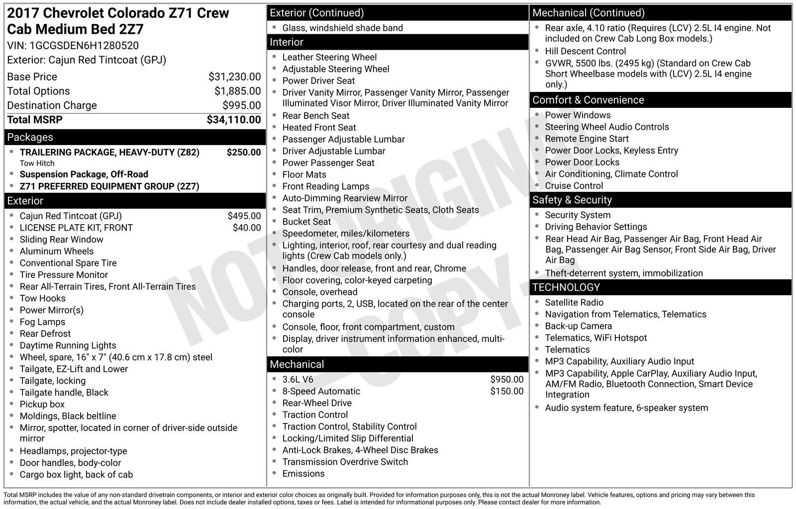 Used 2017 Chevrolet Colorado Z71 image 11