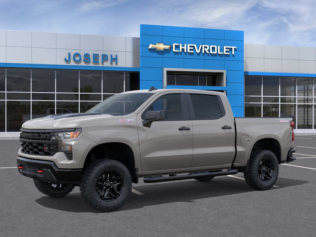 New 2026 Chevrolet Silverado 1500 Custom Trail Boss w/ LPO, Dark Essentials Package AWD/4WD image 2