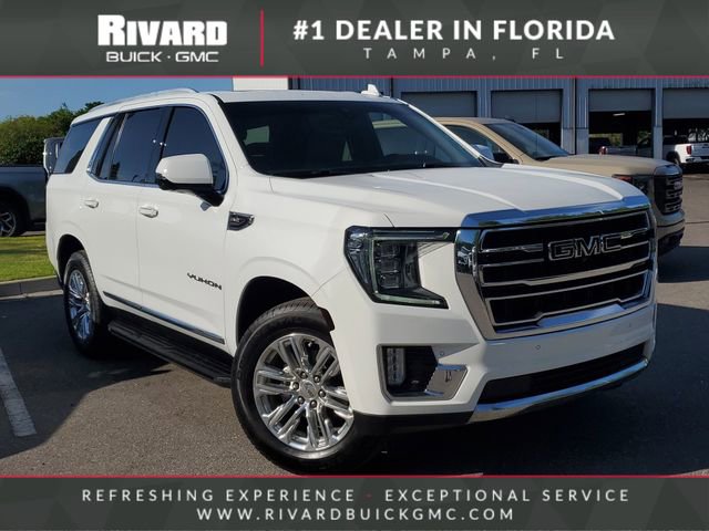 Used 2022 GMC Yukon SLT w/ SLT Premium Package RWD image 1
