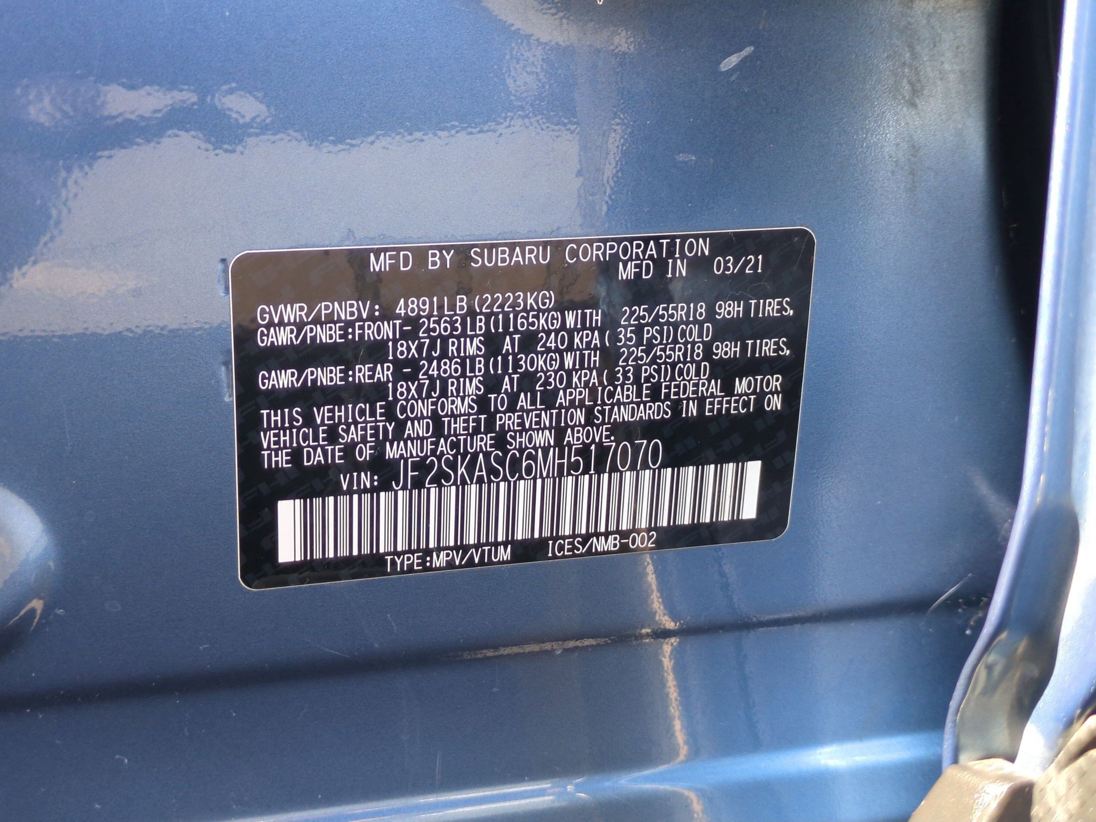 Used 2021 Subaru Forester Limited w/ Popular Package #3 image 34