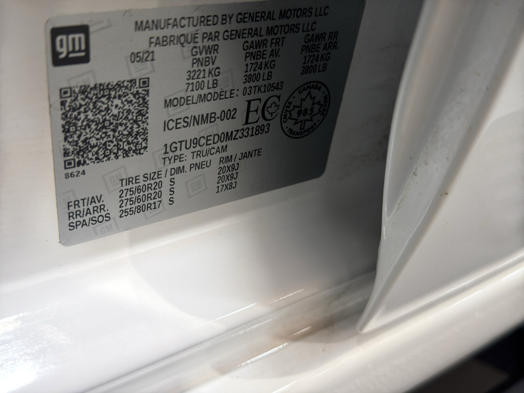 Used 2021 GMC Sierra 1500 Elevation image 40