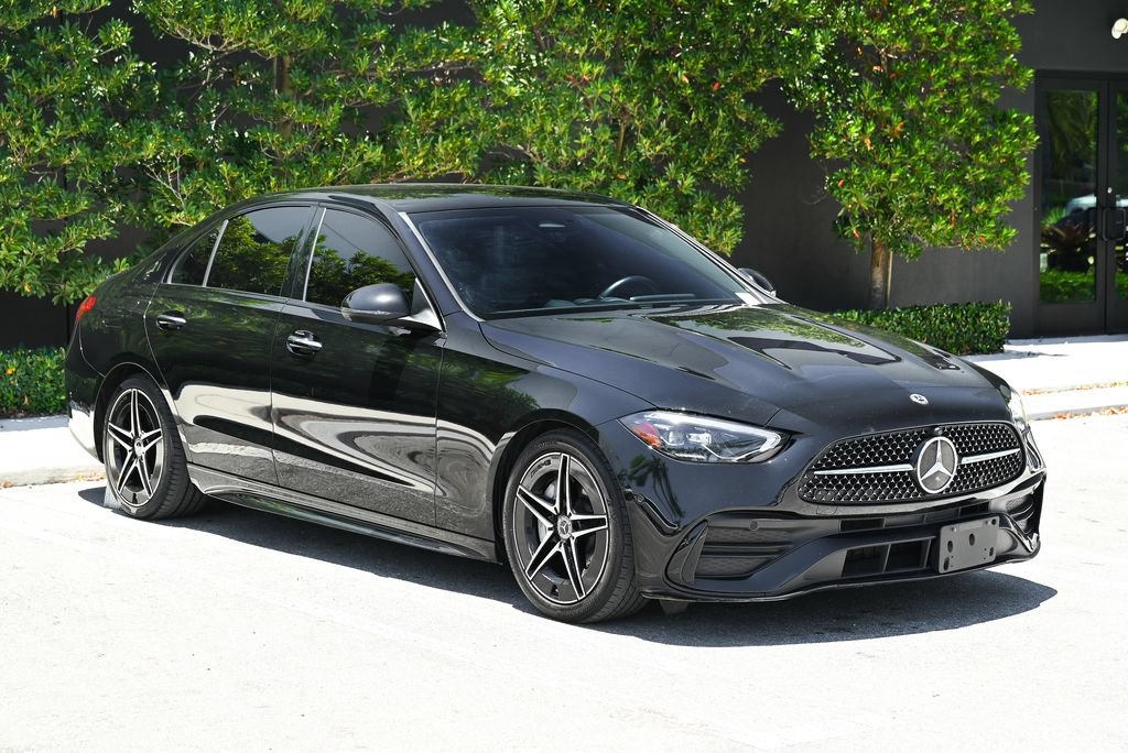 Used 2022 Mercedes-Benz C 300 4MATIC Sedan w/ AMG Line w/ Night Package image 3