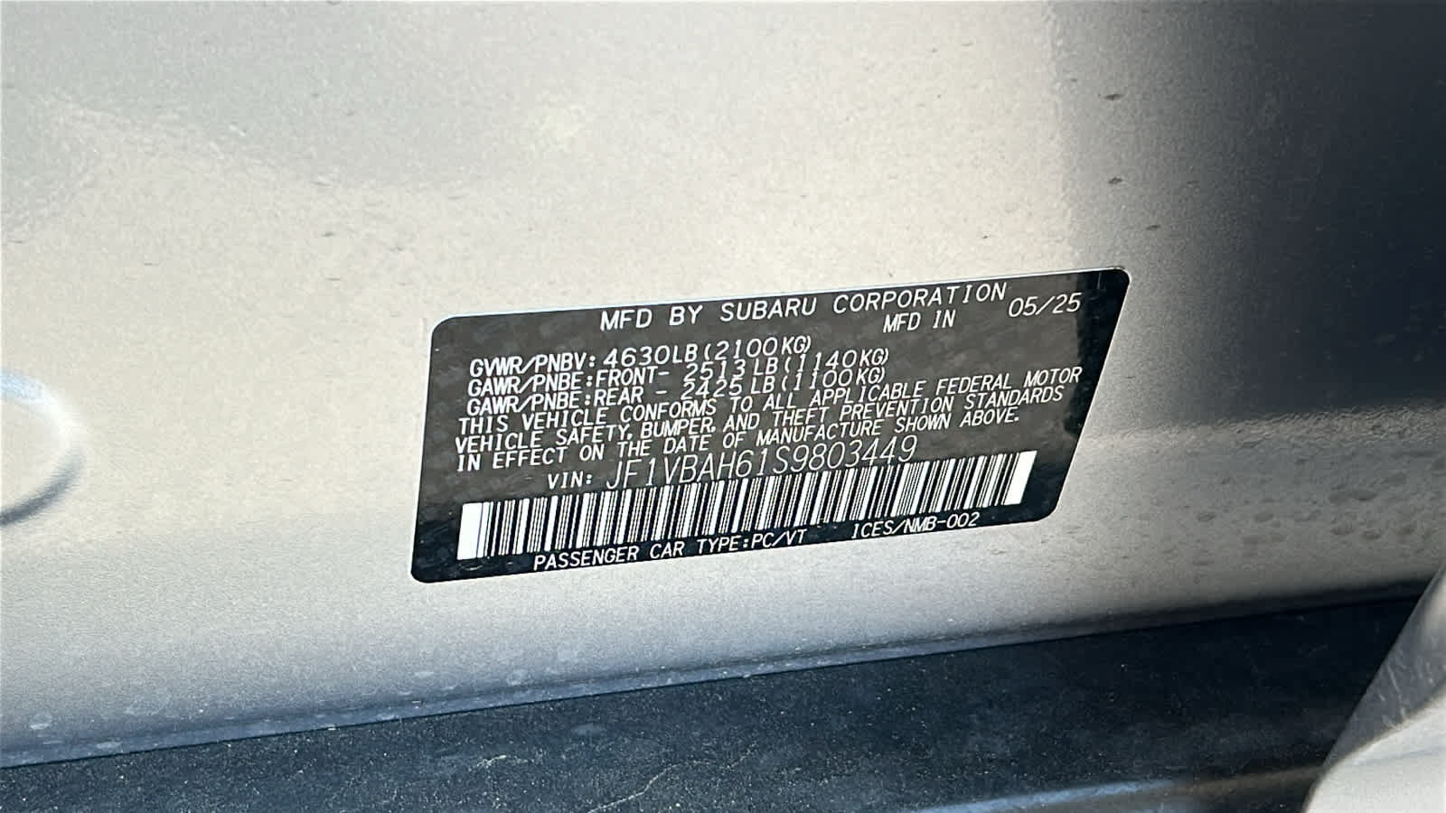 Used 2025 Subaru WRX Premium AWD/4WD image 31