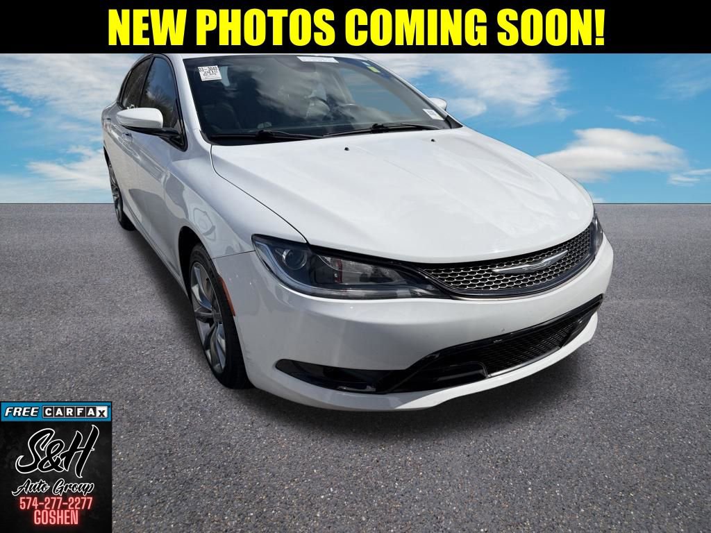 Used 2015 Chrysler 200 S w/ Navigation & Sound Group I