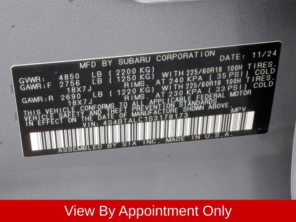 Used 2025 Subaru Outback Onyx Edition image 34