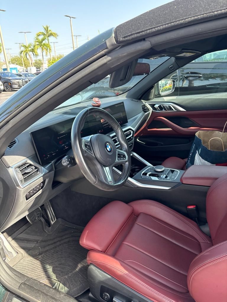Used 2024 BMW 430i Convertible w/ M Sport Package RWD image 2