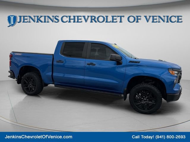 Certified 2023 Chevrolet Silverado 1500 Custom Trail Boss w/ LPO, Dark Essentials Package image 2