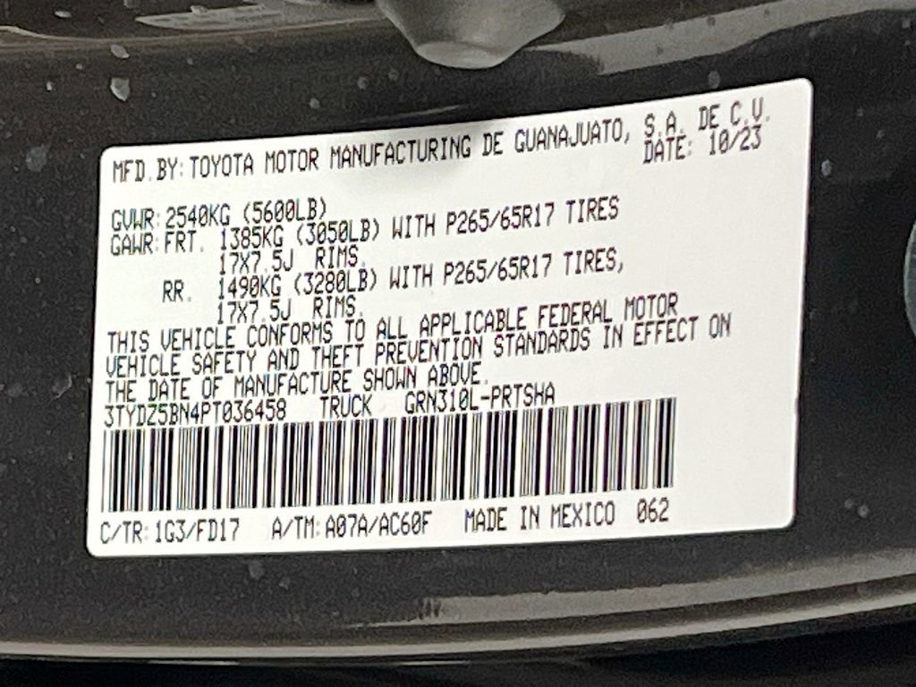 Used 2023 Toyota Tacoma TRD Sport w/ Advanced Technology Package image 30