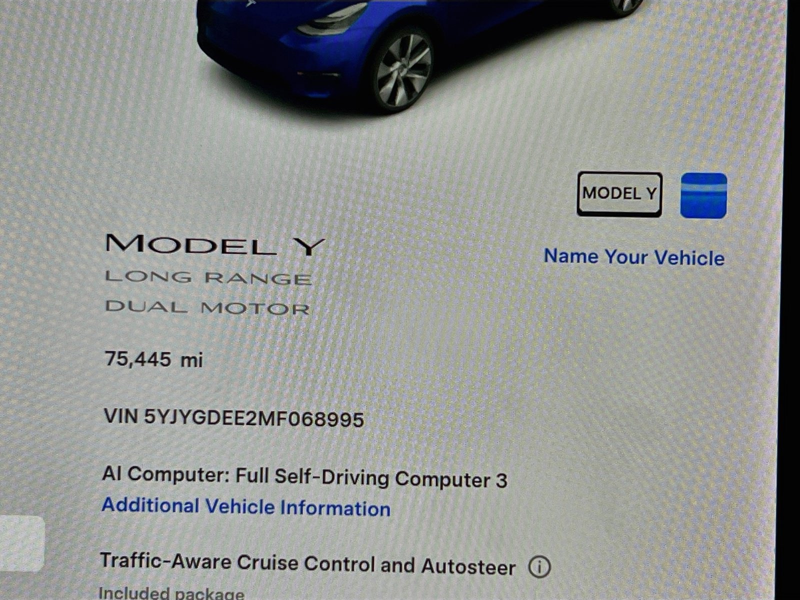 Used 2021 Tesla Model Y Long Range AWD/4WD image 8