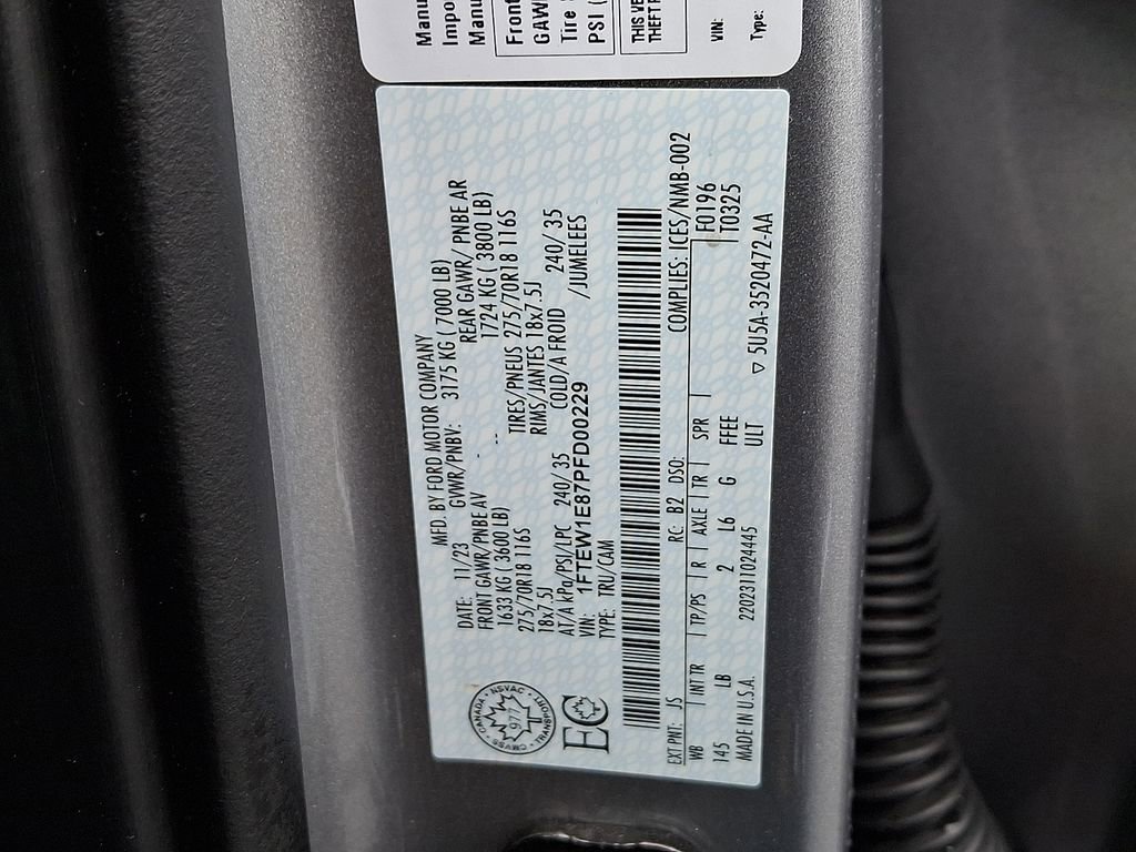 Certified 2023 Ford F150 Tremor image 28