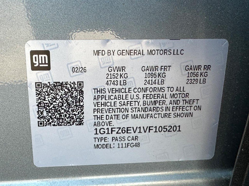 New 2027 Chevrolet Bolt RS w/ Technology Package FWD image 19