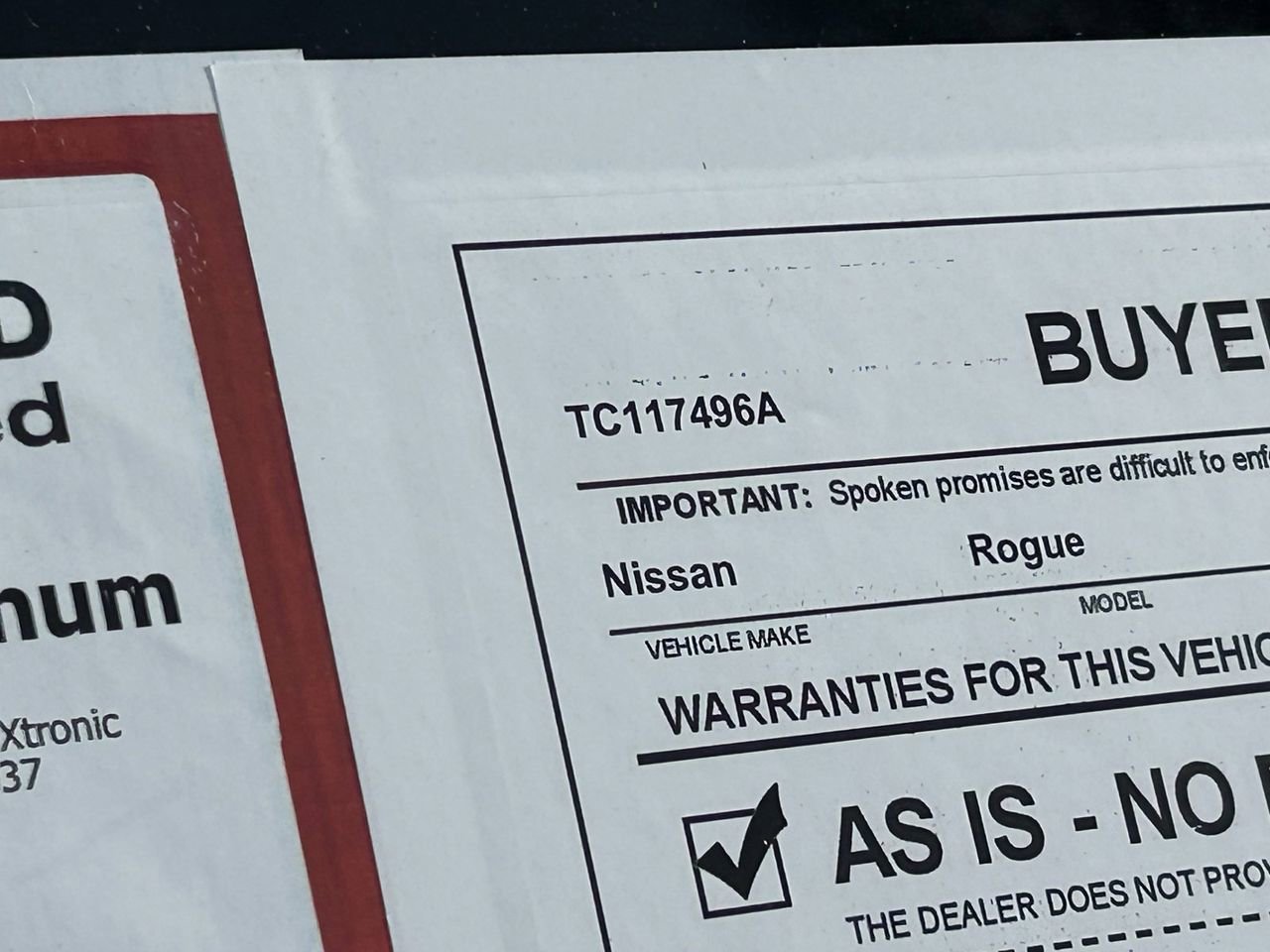 Certified 2023 Nissan Rogue Platinum w/ Platinum Premium Package FWD image 39