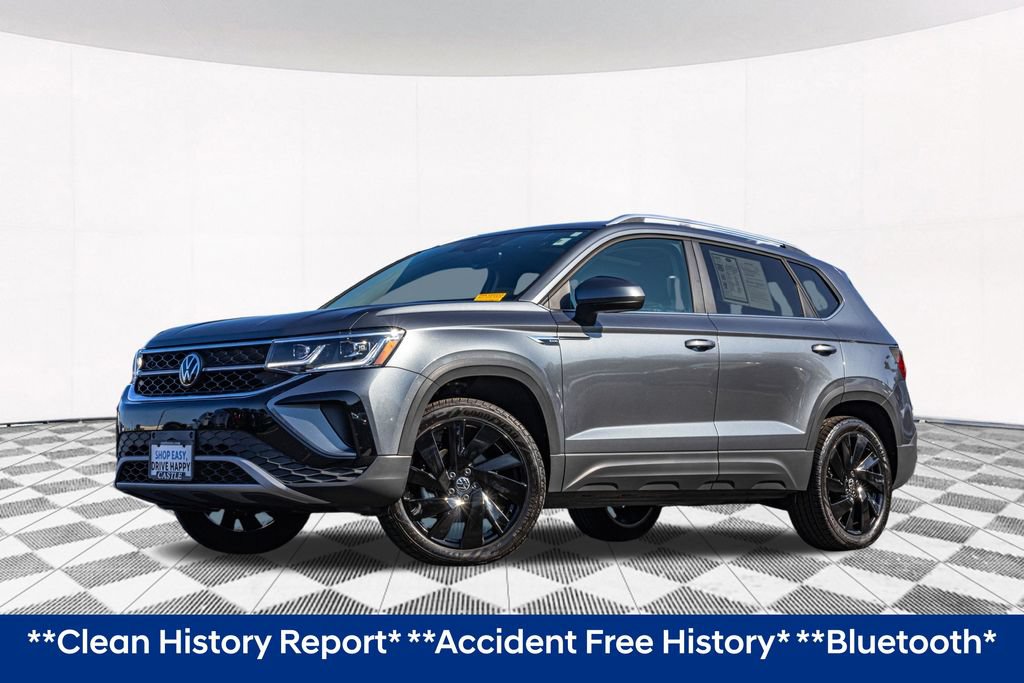 Certified 2023 Volkswagen Taos SEL w/ Black Wheel Package AWD/4WD image 2