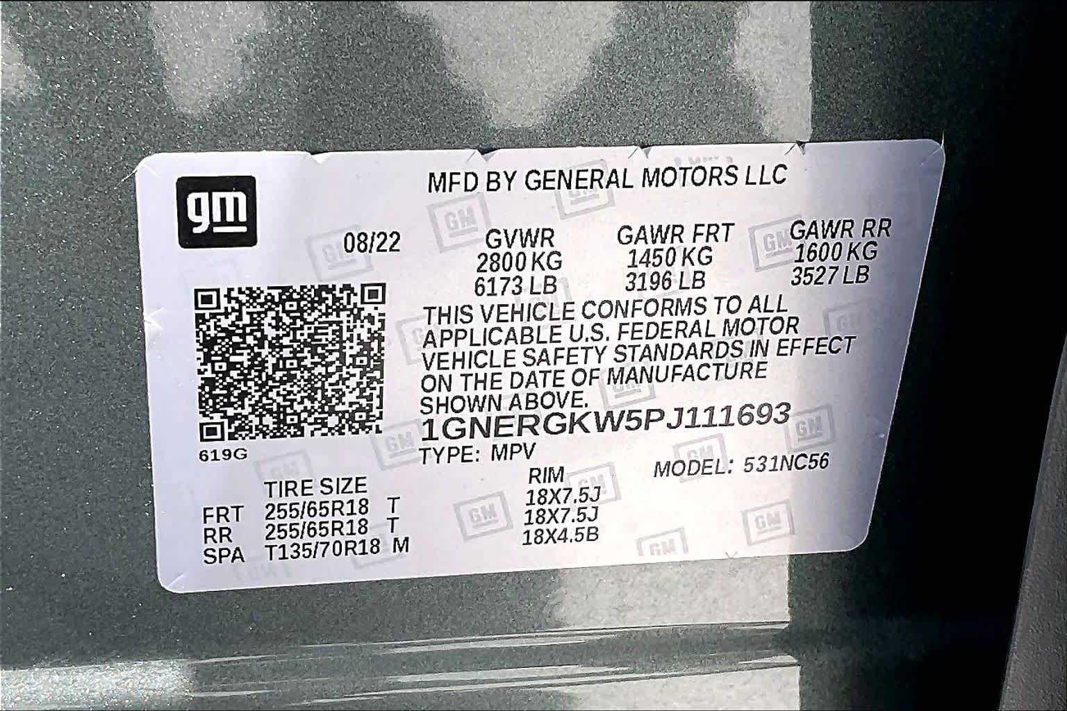 Certified 2023 Chevrolet Traverse LT FWD image 33