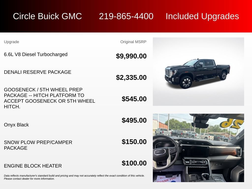 Used 2026 GMC Sierra 2500 Denali w/ Denali Reserve Package AWD/4WD image 3