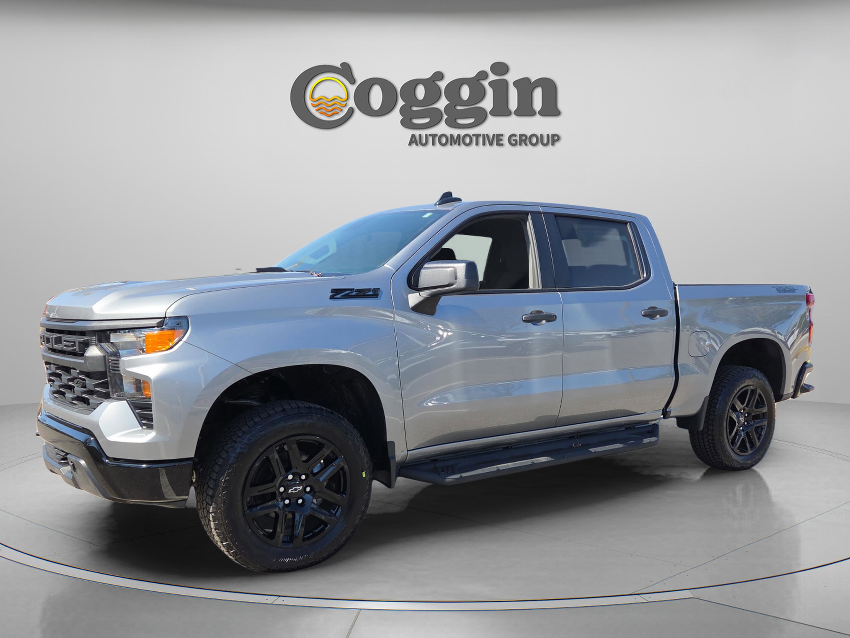 New 2026 Chevrolet Silverado 1500 Custom Trail Boss w/ Dark Appearance Package AWD/4WD image 1